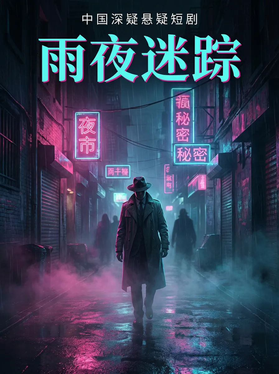 香港三级理论片 悬疑追踪短剧 - 雨夜迷踪海报